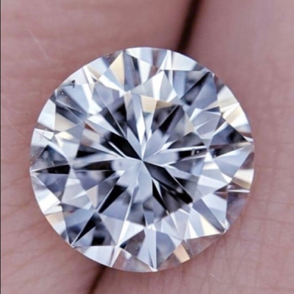 Amazing 1.05 genuine round diamond brilliant white - Picture 3 of 3